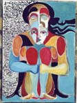 SPadovani_50x70_Coppia_Azzurra